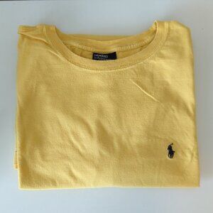 Polo by Ralph Lauren Vintage Yellow Men's Tee Shirt XL